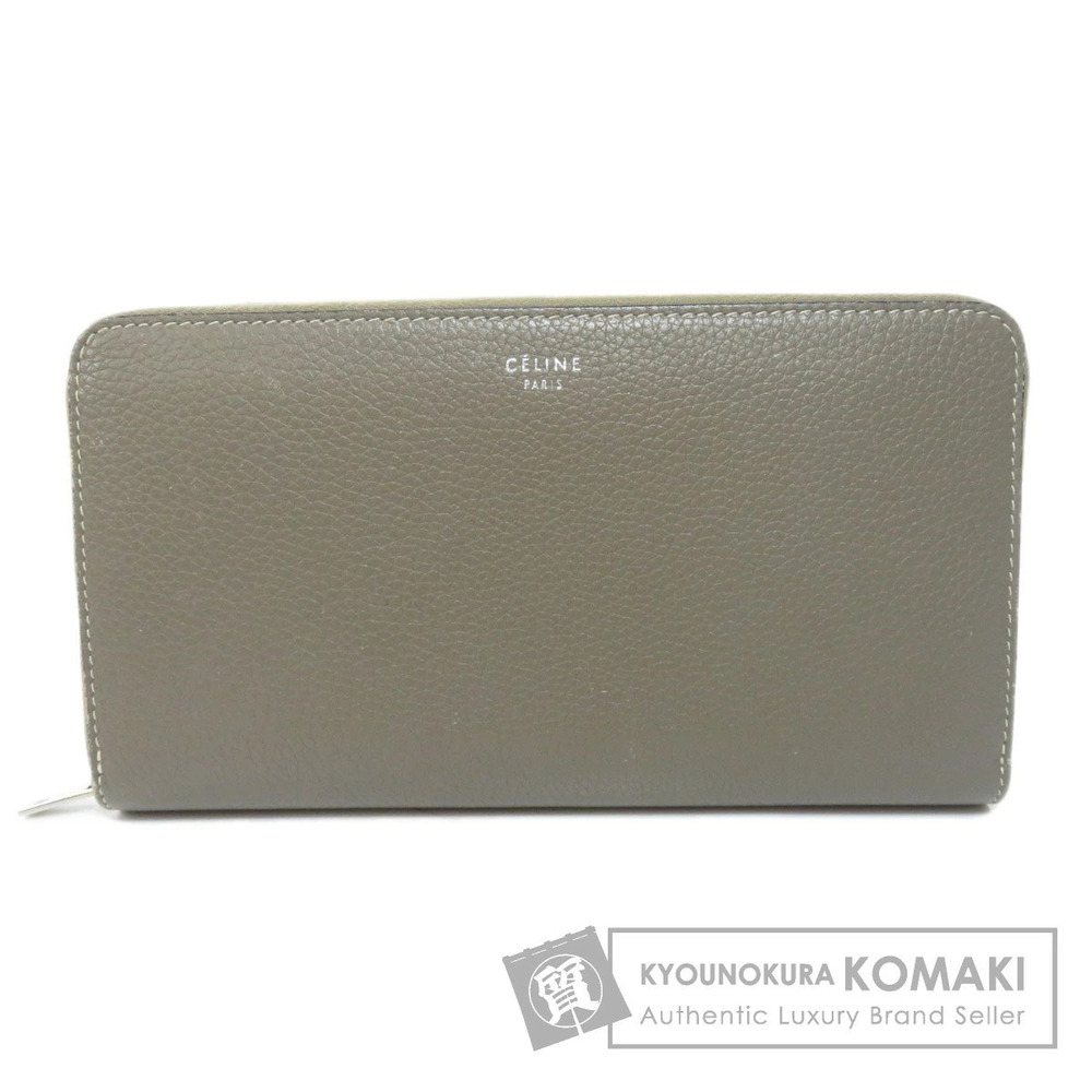 Celine motif long Wallet calfskin